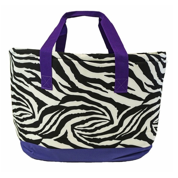 ZEBRA INSULATED FOOD COOLER BAG - Picture 3 of 16